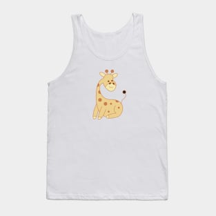 Adorable Giraffer Tank Top